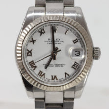 2005 Rolex Lady's Mid Size Stainless Steel DateJust
