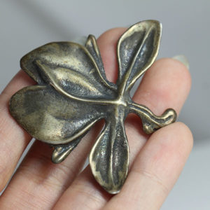 Ming's Silver Flower Brooch