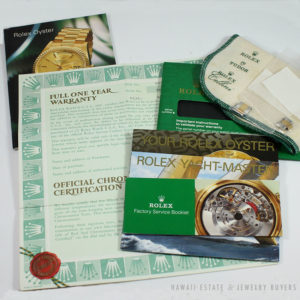 Rolex Papers Booklets Certificate Acessories 