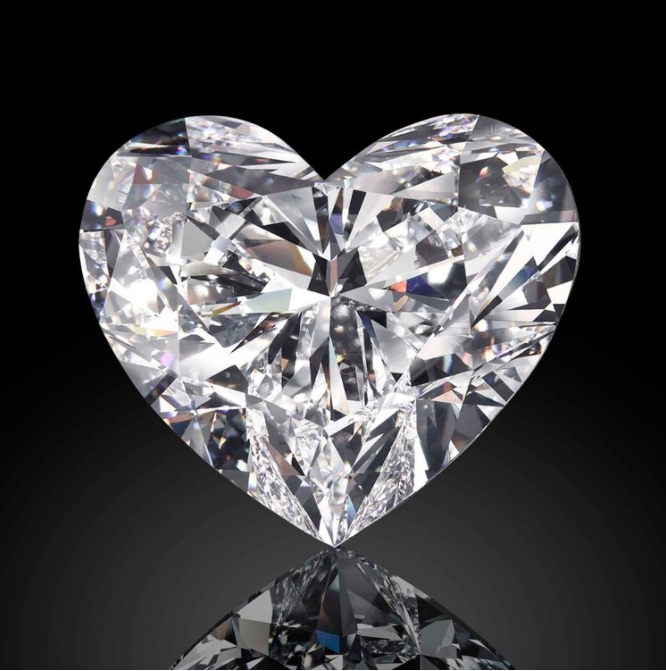 famous heart shaped diamond