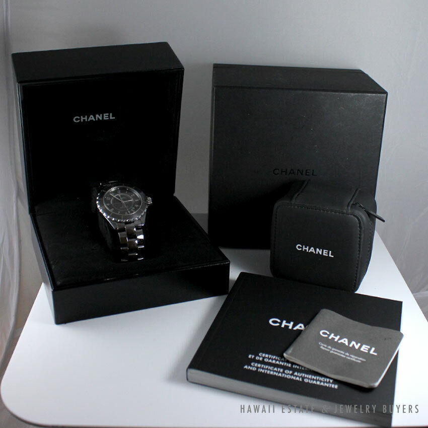 Chanel J12 Stainless Steel Automatic Watch with Box & Papers - Image 2