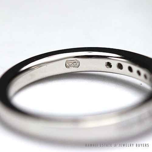 Blue Nile GIA Round Diamond Platinum Solitaire Engagement Ring Size 4 - Image 7