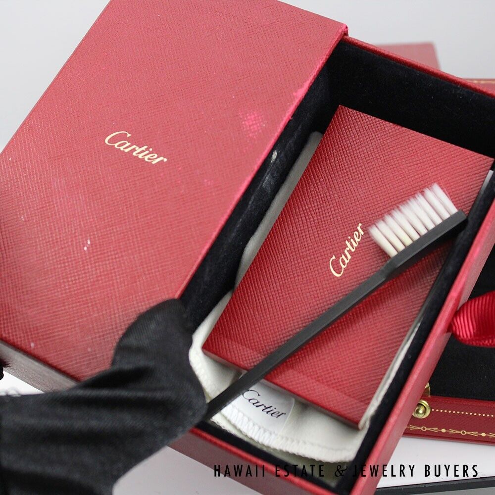 Cartier Tank Francaise 18K White Gold Ring Size 56 w/ Boxes and papers - Image 5